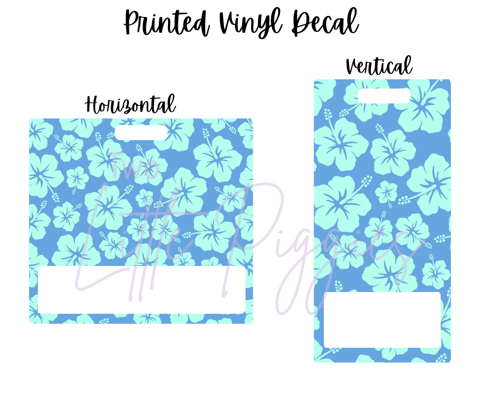 Printed Vinyl - Lilo and Stitch