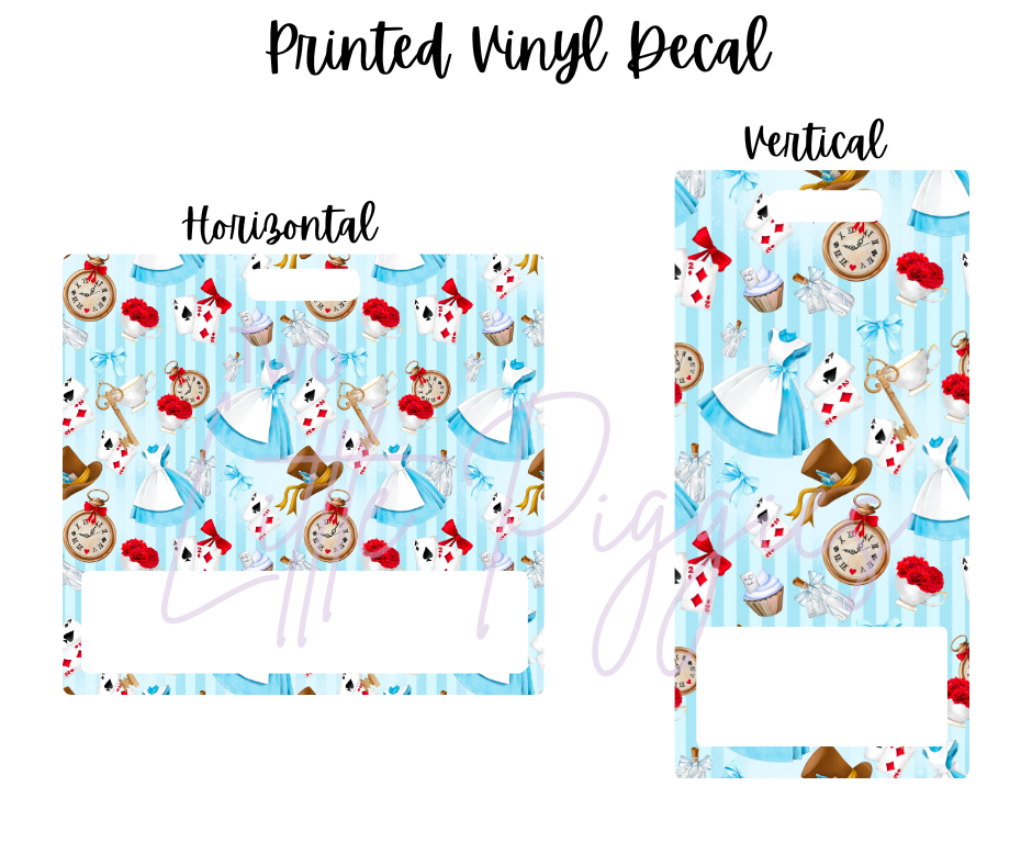 Printed Vinyl - Wonderland