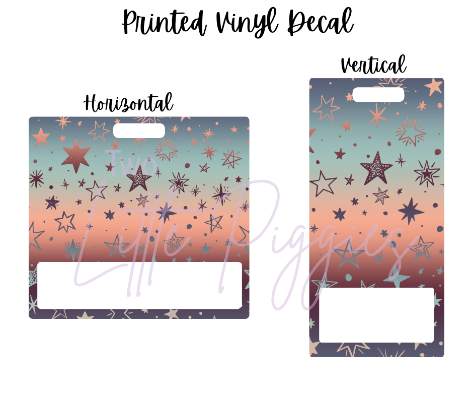 Printed Vinyl - Autumn Dusk