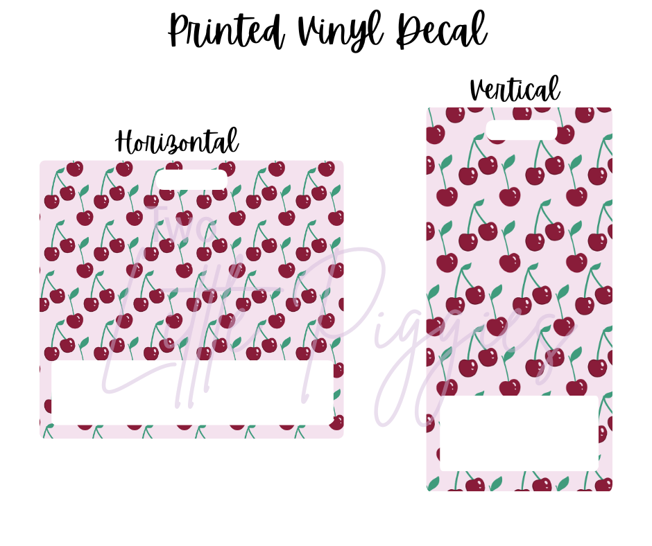 Printed Vinyl - Cherry Cola 1