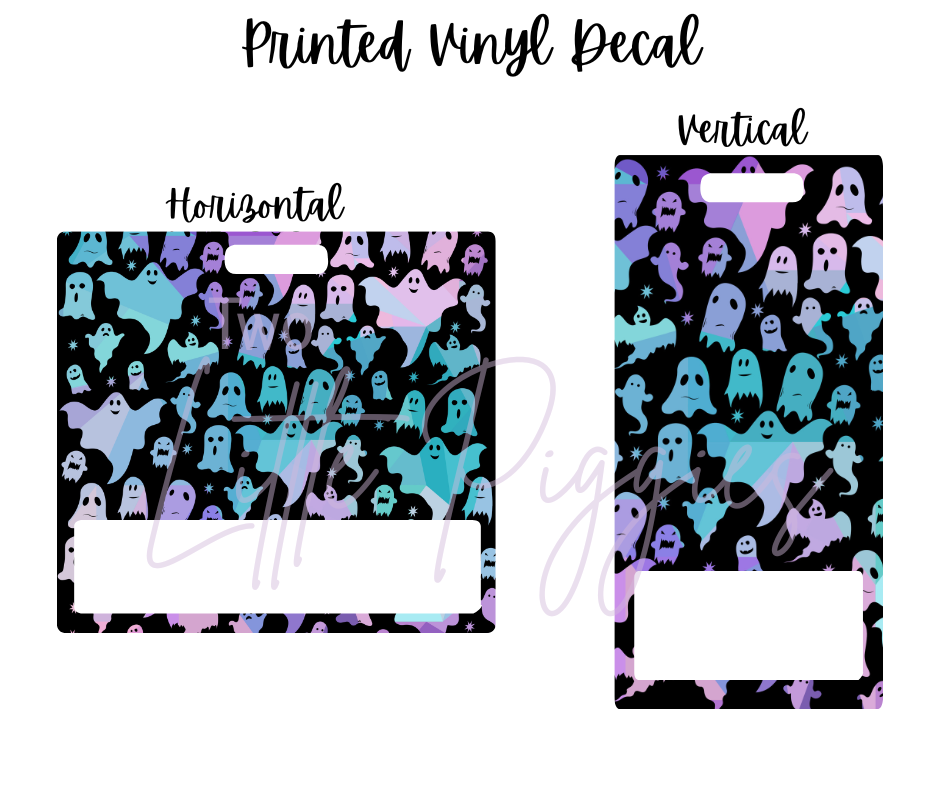 Printed Vinyl - Halloween Pastel Purple Collection
