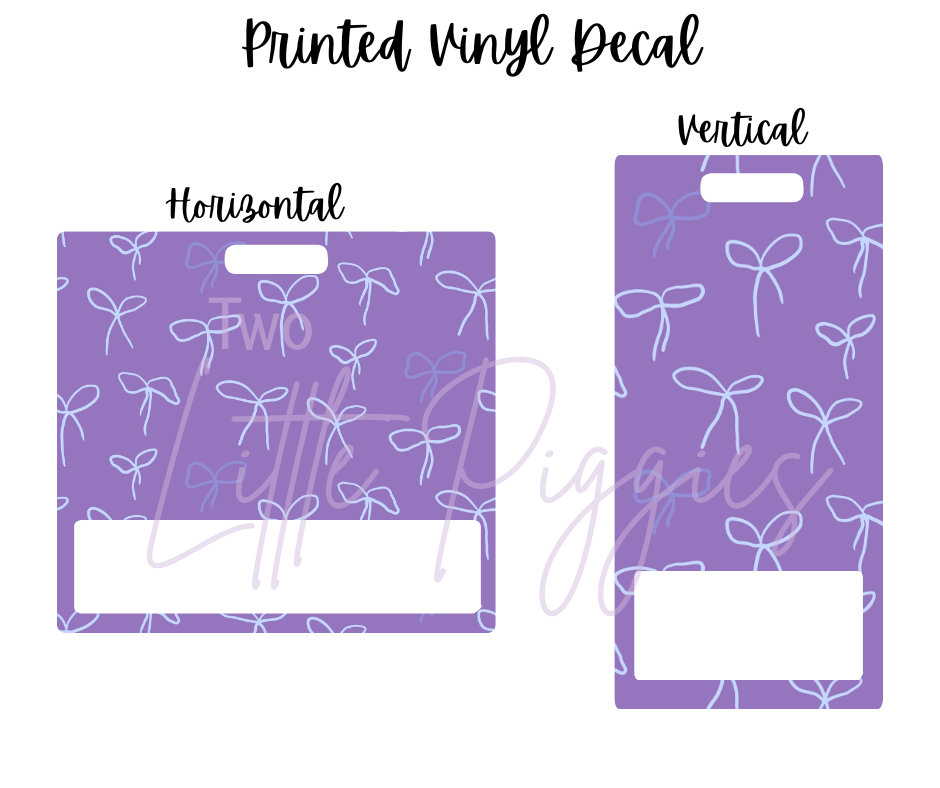 Printed Vinyl - Wisteria