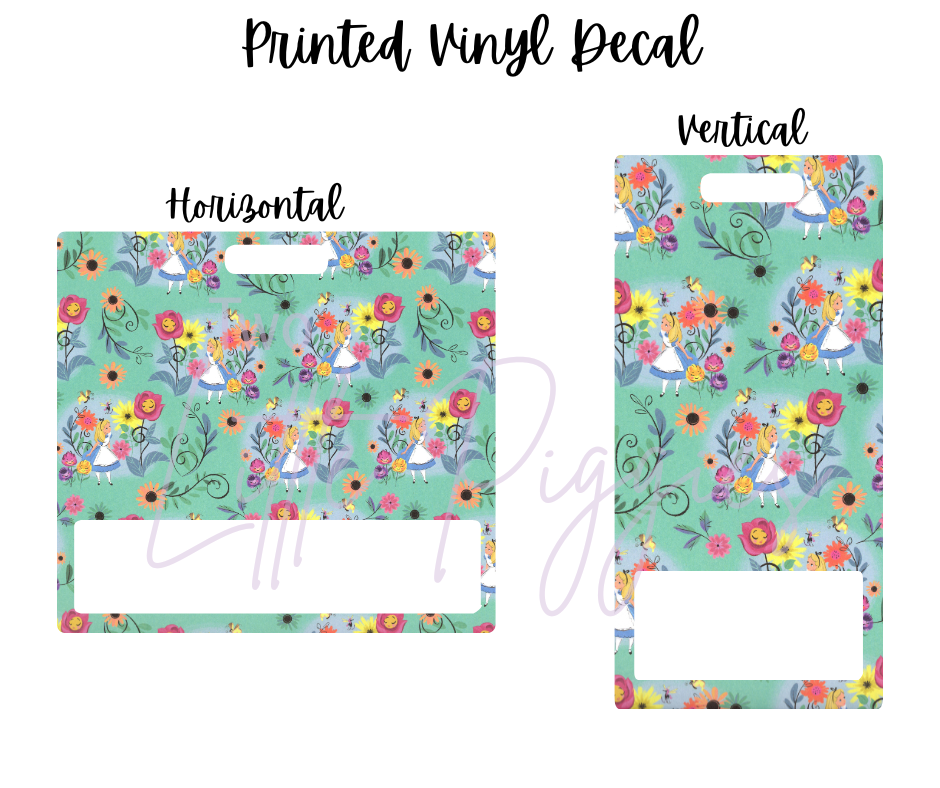 Printed Vinyl - Alice