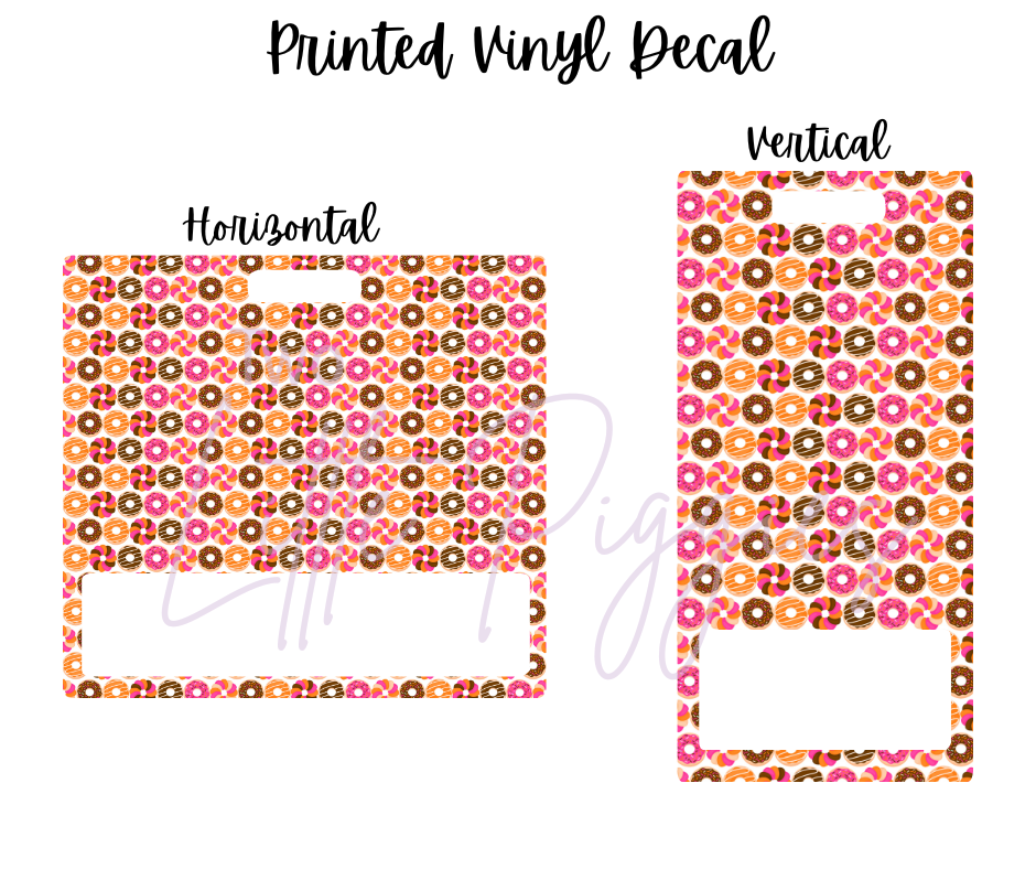 Printed Vinyl - Dunkin Donuts