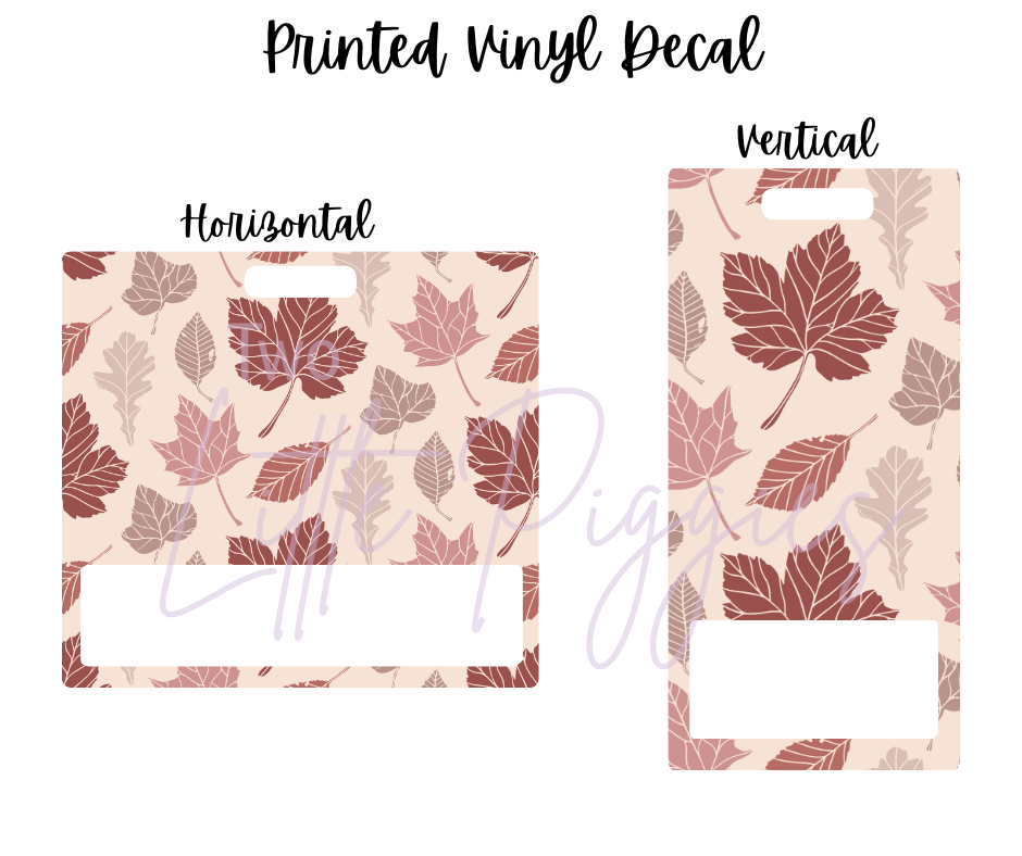 Printed Vinyl - Autumn Blush