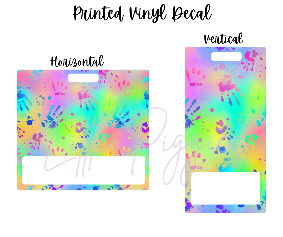 Printed Vinyl - Halloween - Rainbow Halloween