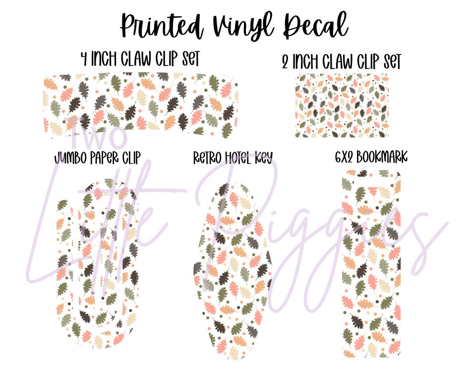 Printed Vinyl - Fall Pumpkins