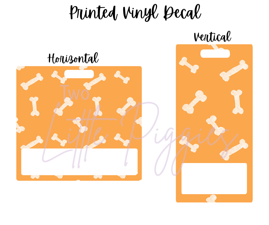 Printed Vinyl - Cute Dogs