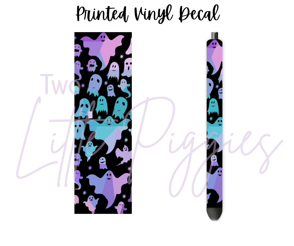Printed Vinyl - Halloween Pastel Purple Collection