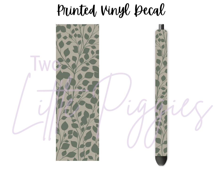 Printed Vinyl - Rustic Fern