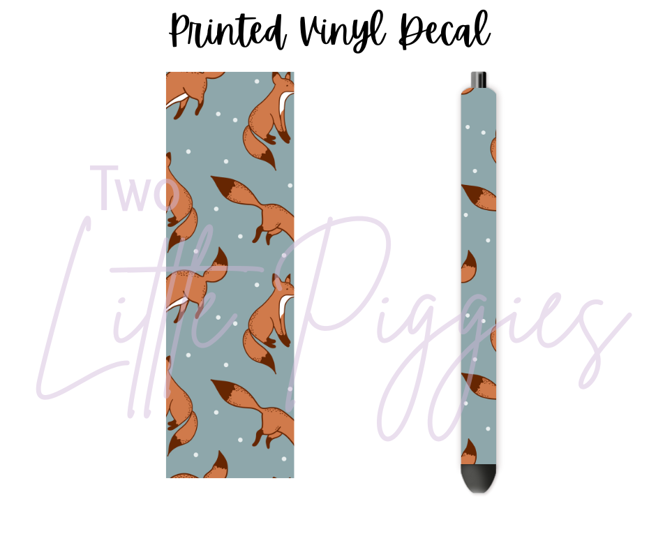 Printed Vinyl - Winter Animals