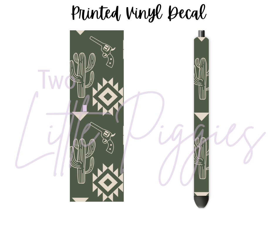 Printed Vinyl - Western Pattern 2 Collection