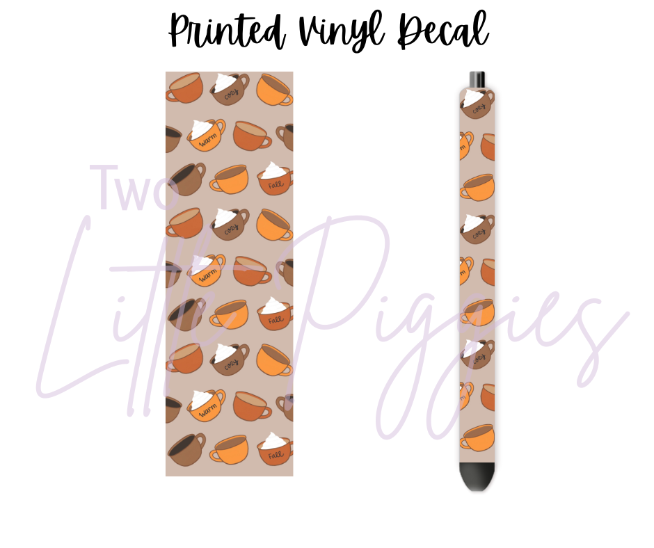 Printed Vinyl - Autumn Days