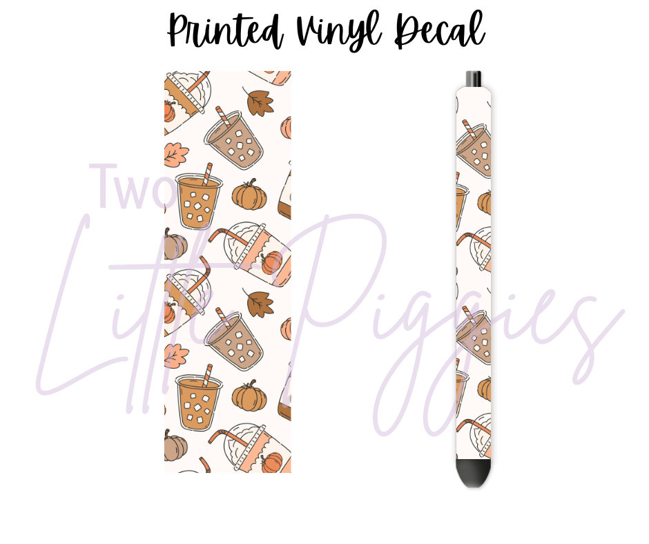 Printed Vinyl - Pumpkin Spice