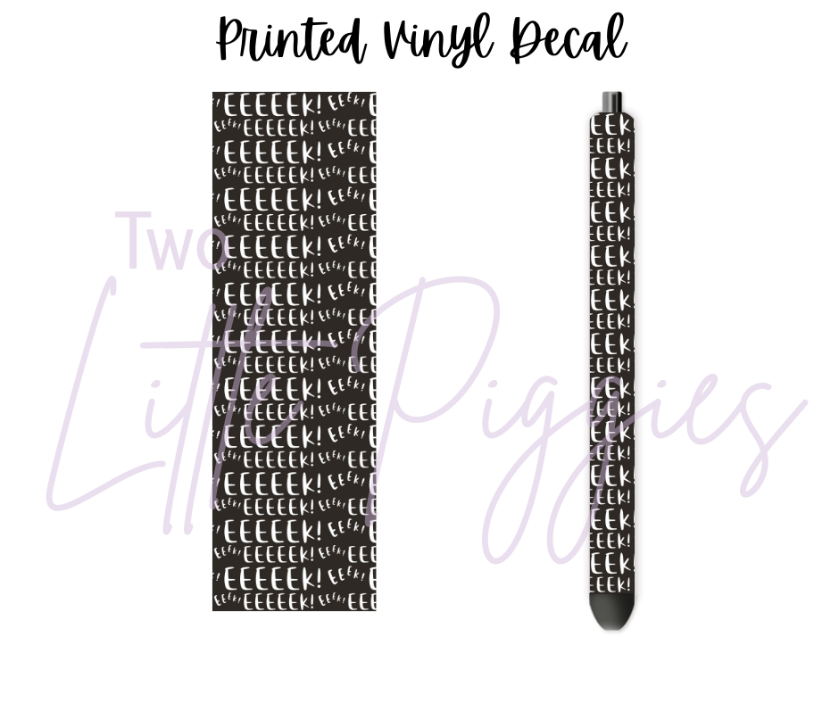 Printed Vinyl - Halloween - Boo