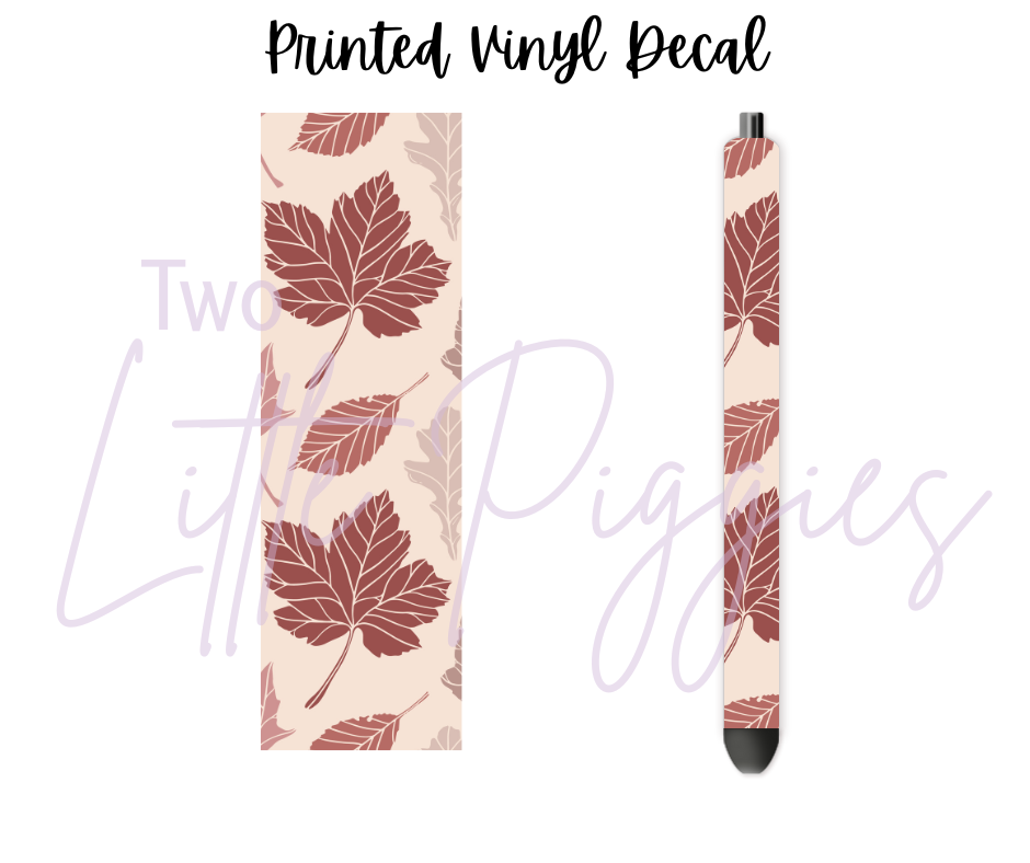 Printed Vinyl - Autumn Blush