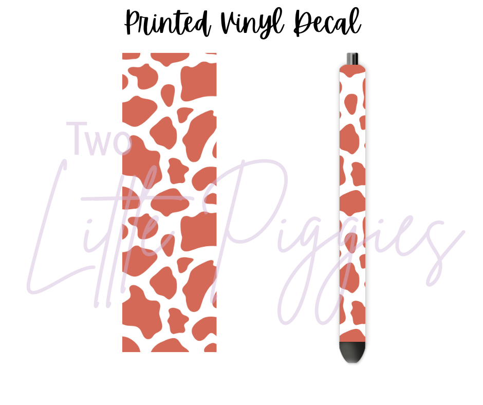 Printed Vinyl - Boho Cow