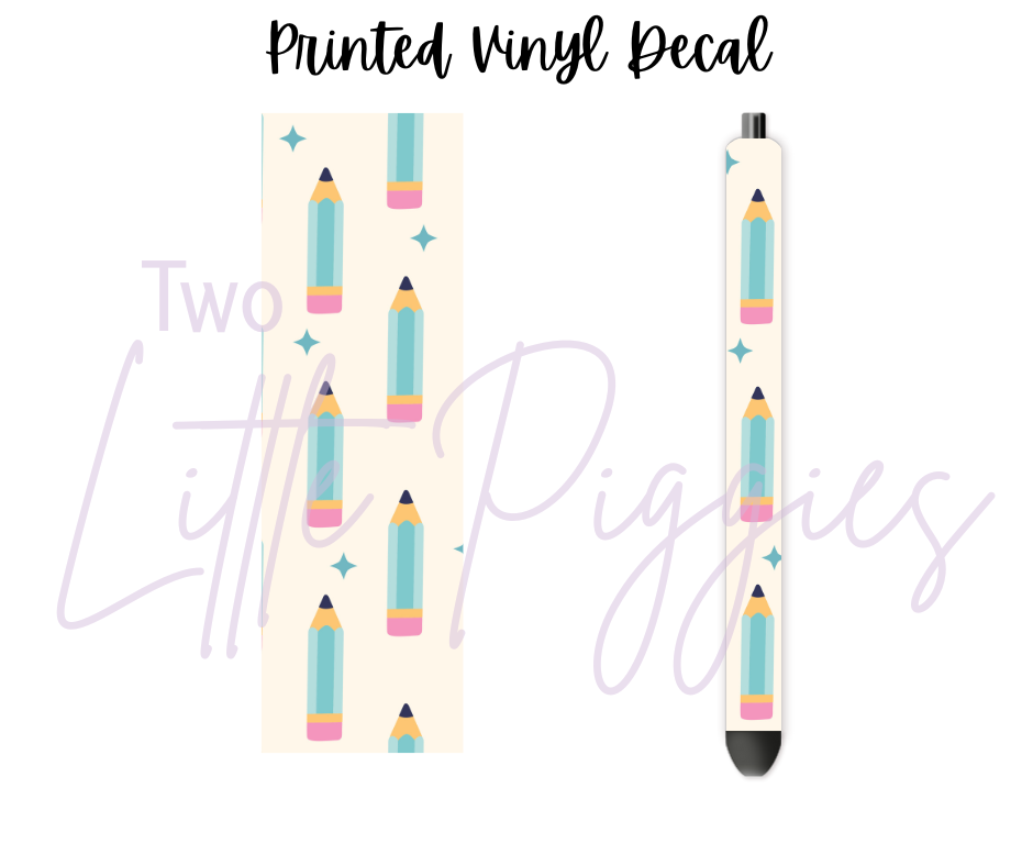 Printed Vinyl - Back2School