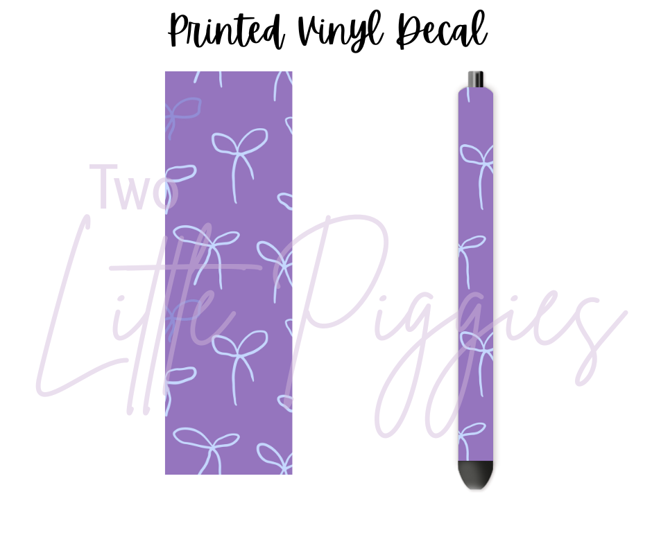 Printed Vinyl - Wisteria