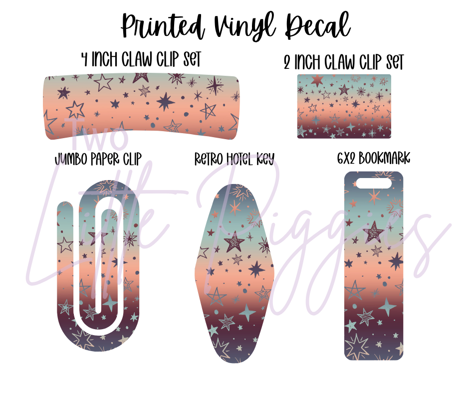 Printed Vinyl - Autumn Dusk