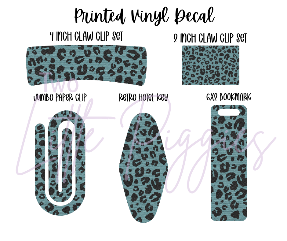 Printed Vinyl - Textured Cheetah