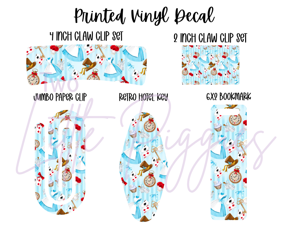 Printed Vinyl - Wonderland