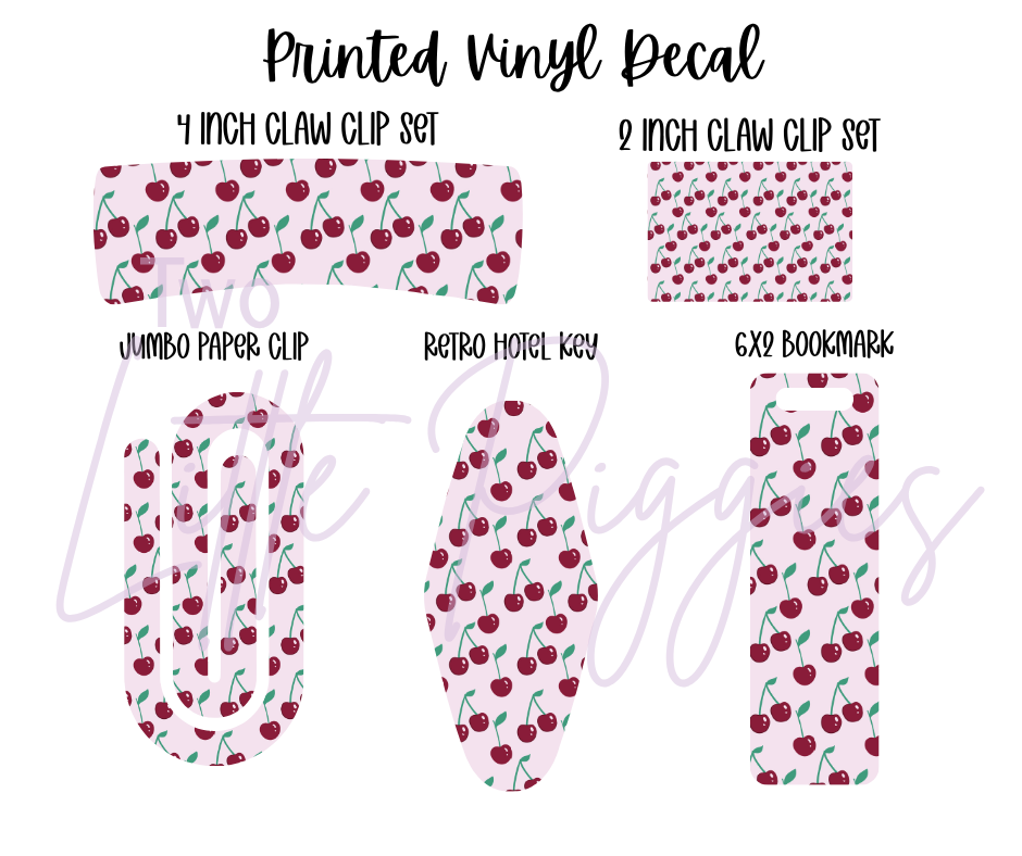 Printed Vinyl - Cherry Cola 1
