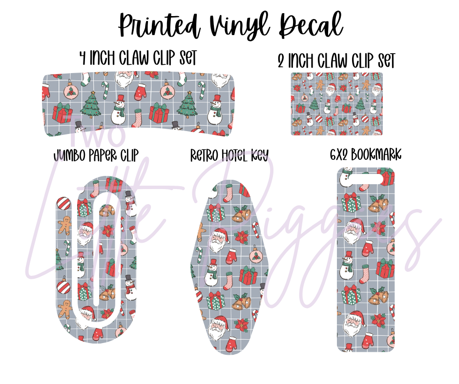 Printed Vinyl - Christmas Cheer