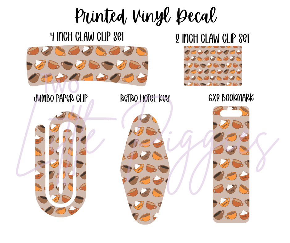 Printed Vinyl - Autumn Days