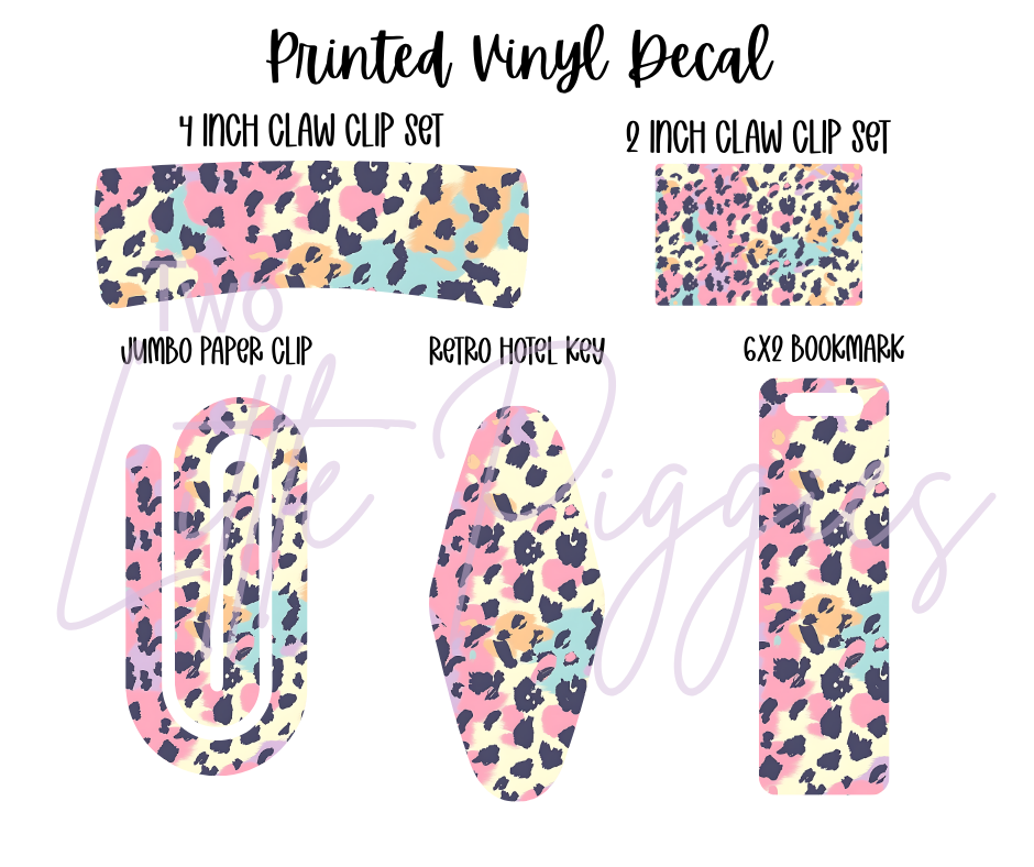 Printed Vinyl - Groovy Animal Print Collection