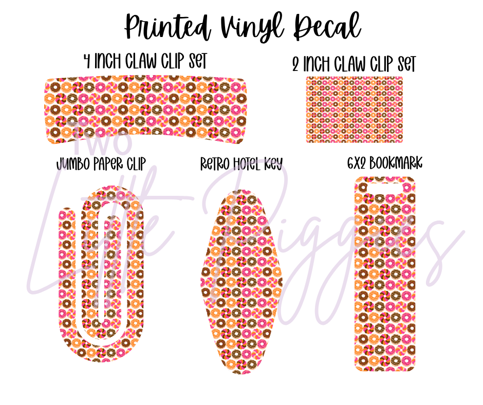 Printed Vinyl - Dunkin Donuts