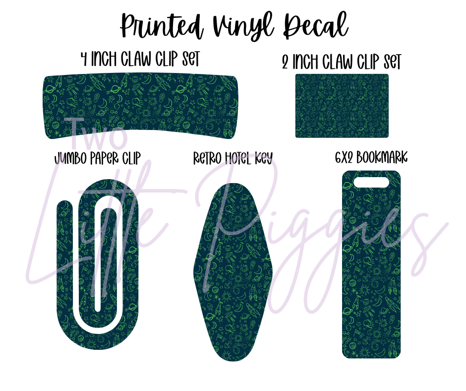 Printed Vinyl - Outerspace