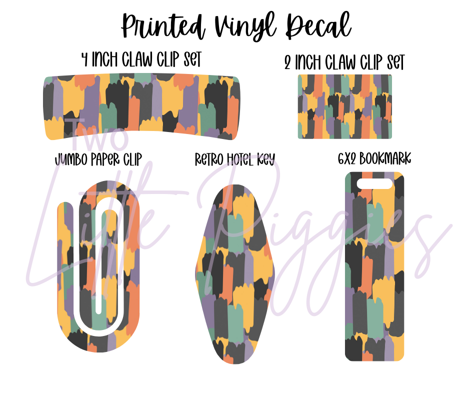 Printed Vinyl - Halloween - Modern