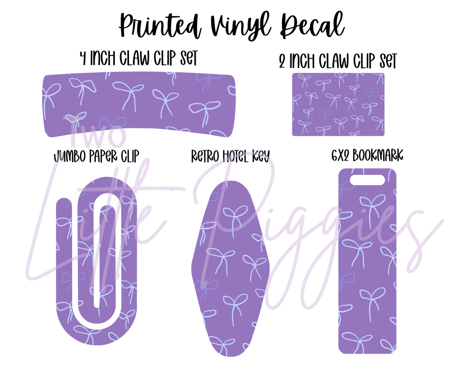 Printed Vinyl - Wisteria