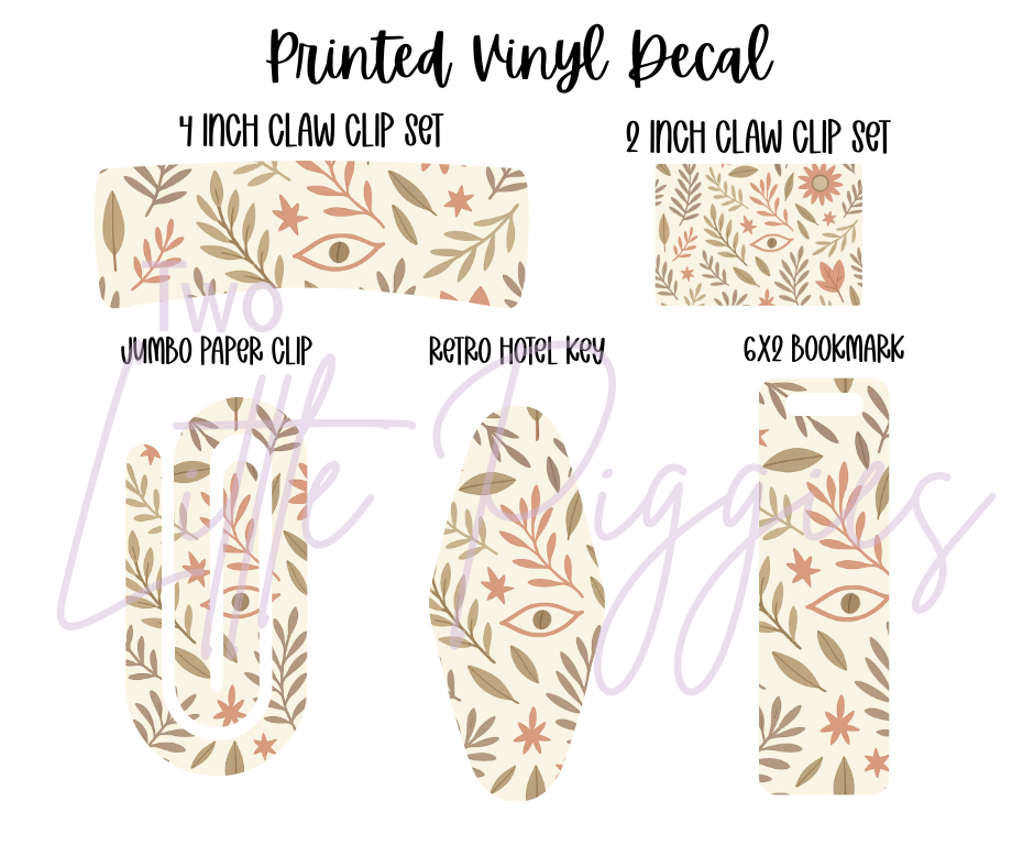Printed Vinyl - Boho