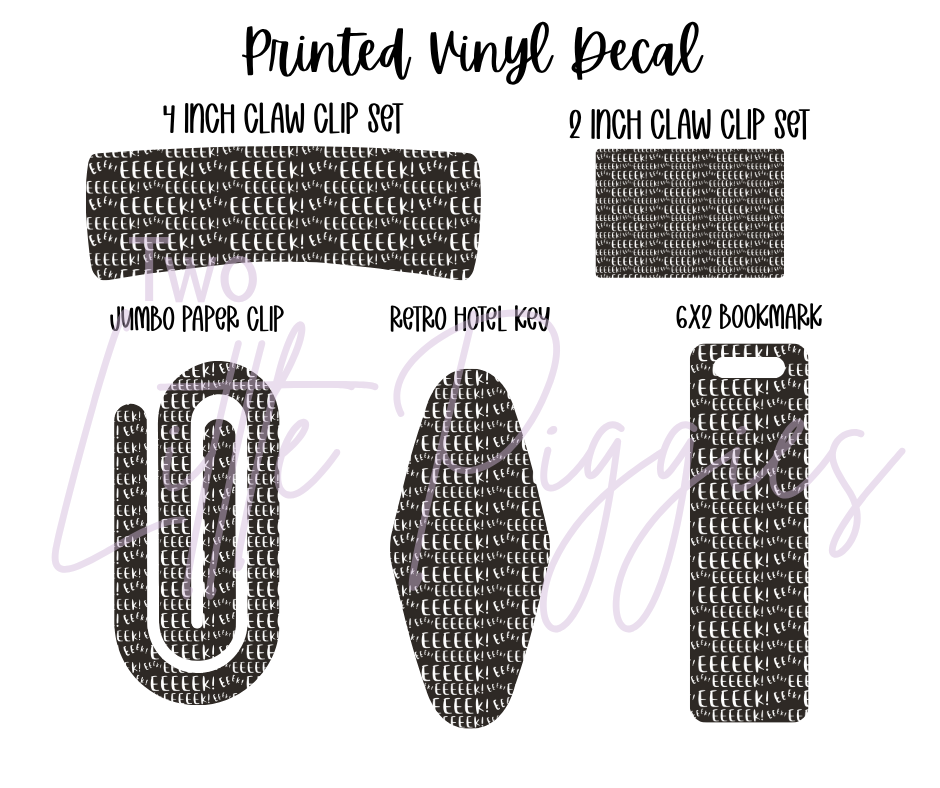 Printed Vinyl - Halloween - Boo