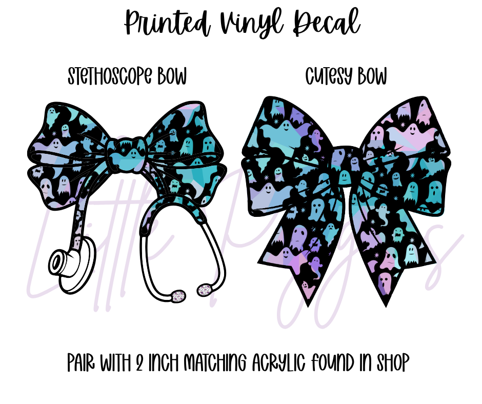 Printed Vinyl - Halloween Pastel Purple Collection