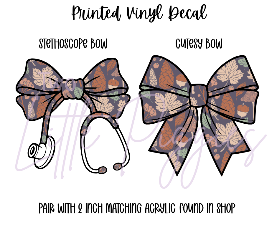Printed Vinyl - Cozy Fall