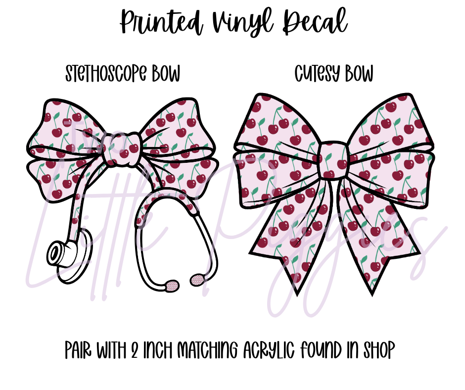 Printed Vinyl - Cherry Cola 1