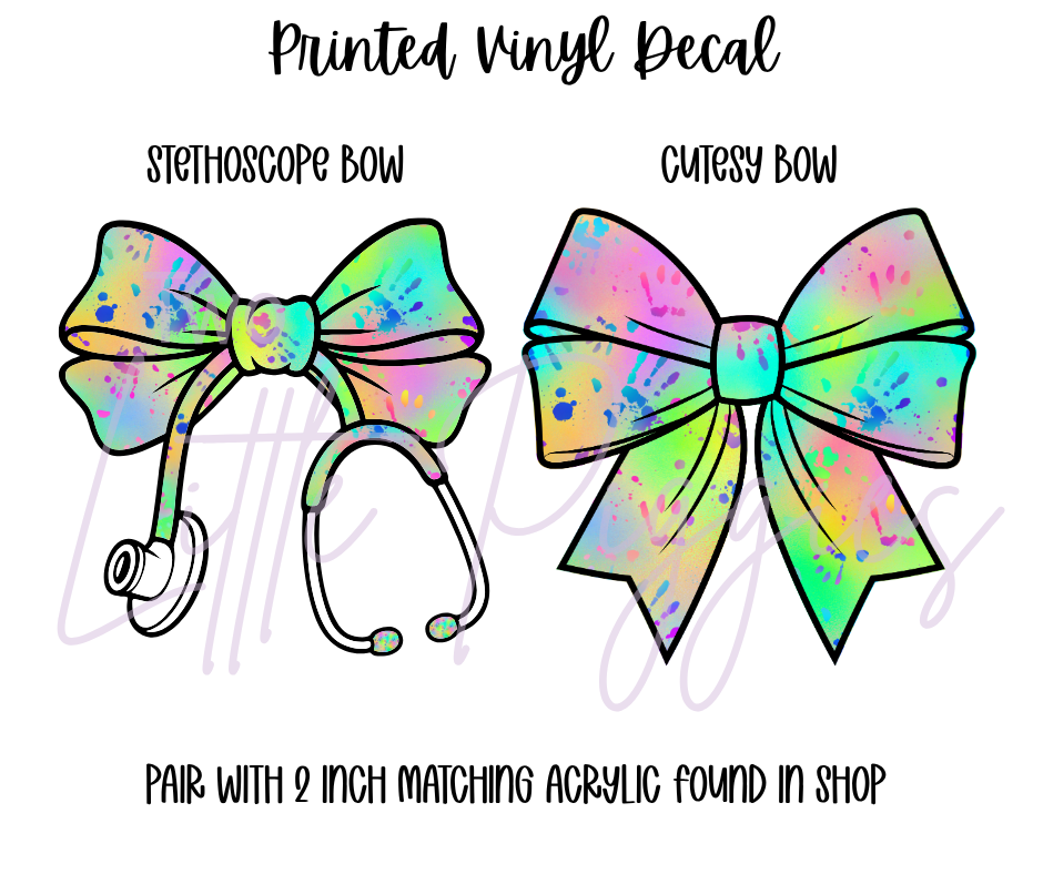 Printed Vinyl - Halloween - Rainbow Halloween