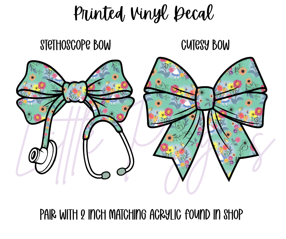 Printed Vinyl - Alice