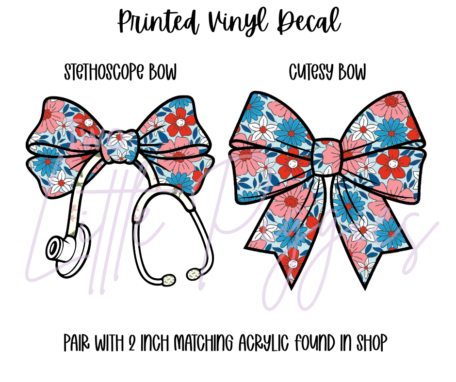 Printed Vinyl - Red, White and Blue Collection