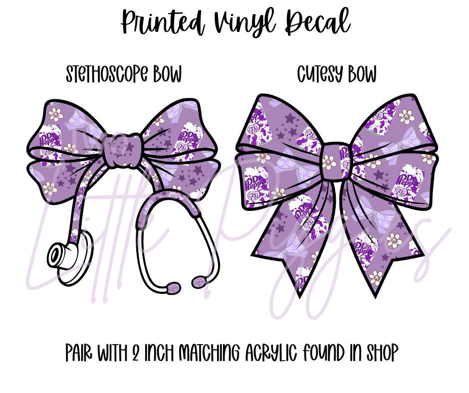 Printed Vinyl - Dr Pepp