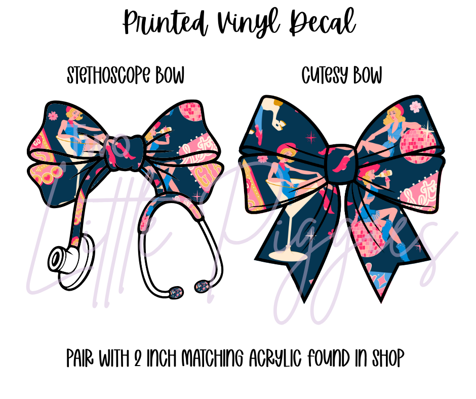 Printed Vinyl - Let's Go Girls