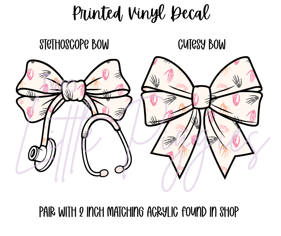 Printed Vinyl - Halloween - Funny Bones