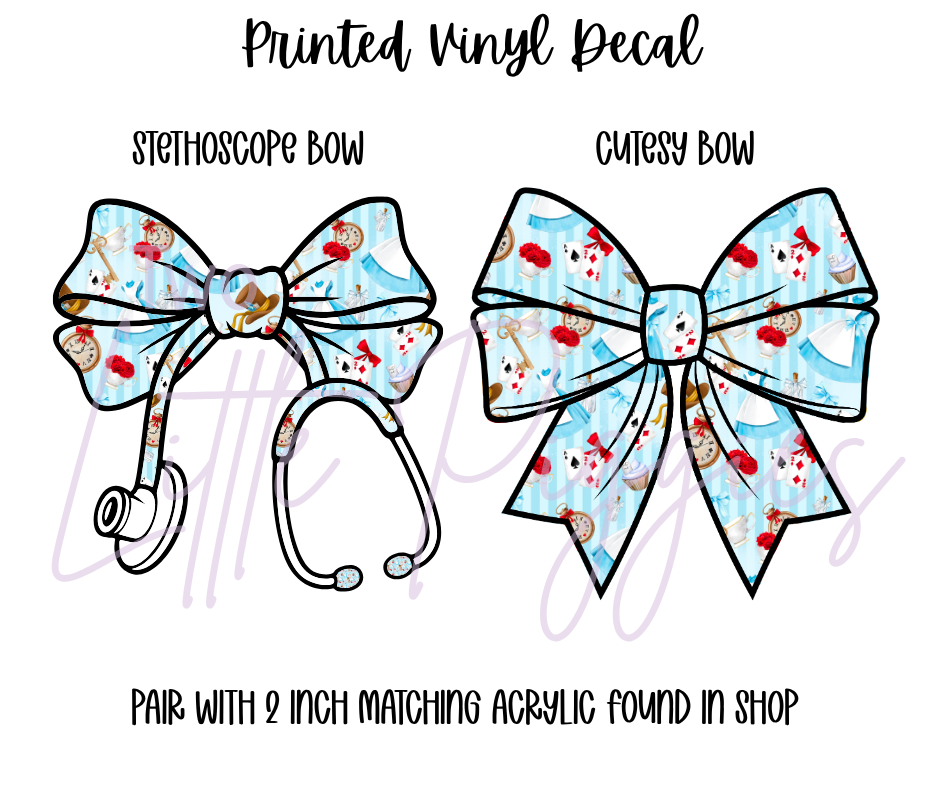Printed Vinyl - Wonderland