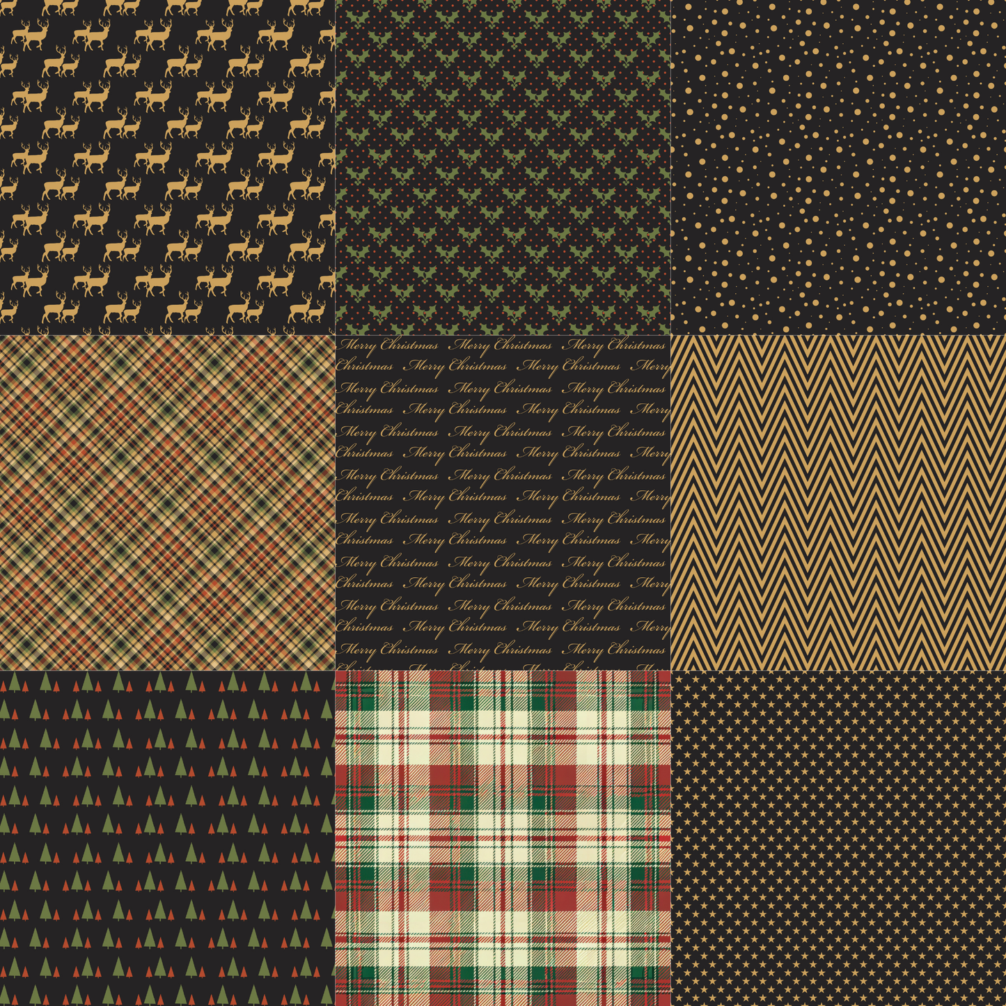 Printed Vinyl - Timeless Christmas