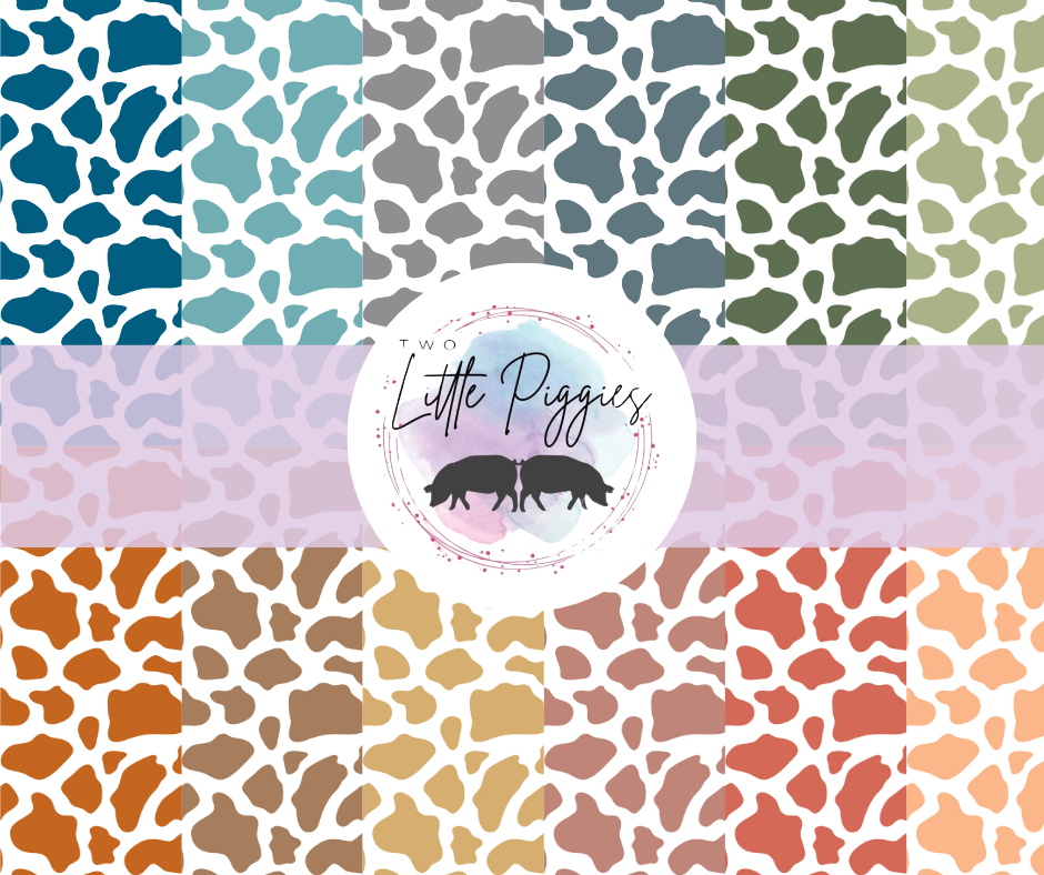 Printed Vinyl - Boho Cow