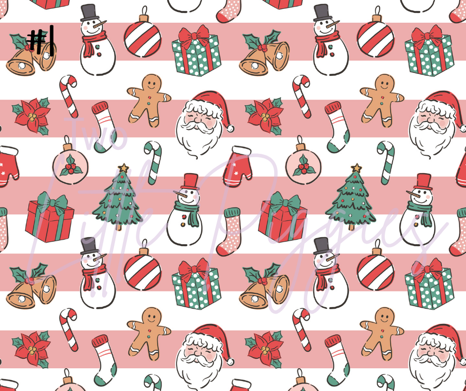 Printed Vinyl - Christmas Cheer