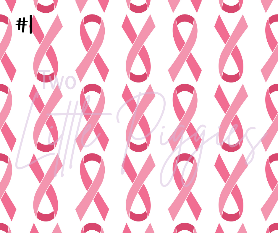 Printed Vinyl - Breast Cancer Awareness